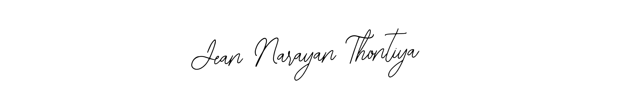 You can use this online signature creator to create a handwritten signature for the name Jean Narayan Thontiya. This is the best online autograph maker. Jean Narayan Thontiya signature style 12 images and pictures png