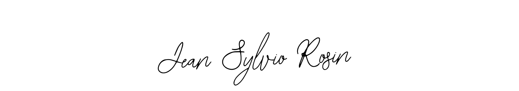 Use a signature maker to create a handwritten signature online. With this signature software, you can design (Bearetta-2O07w) your own signature for name Jean Sylvio Rosin. Jean Sylvio Rosin signature style 12 images and pictures png