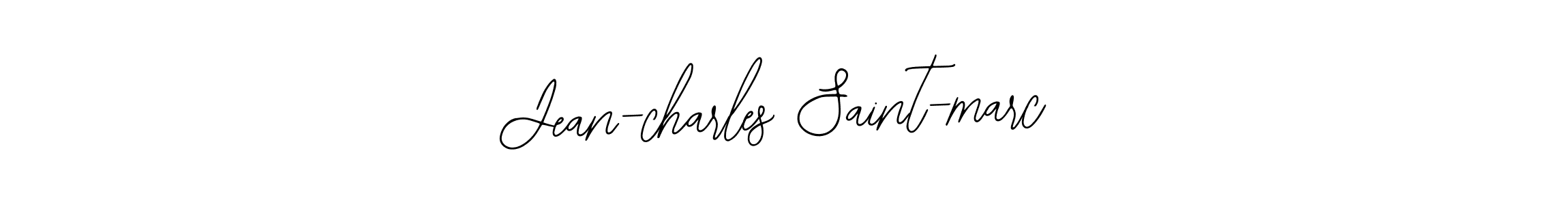 Make a beautiful signature design for name Jean-charles Saint-marc. Use this online signature maker to create a handwritten signature for free. Jean-charles Saint-marc signature style 12 images and pictures png