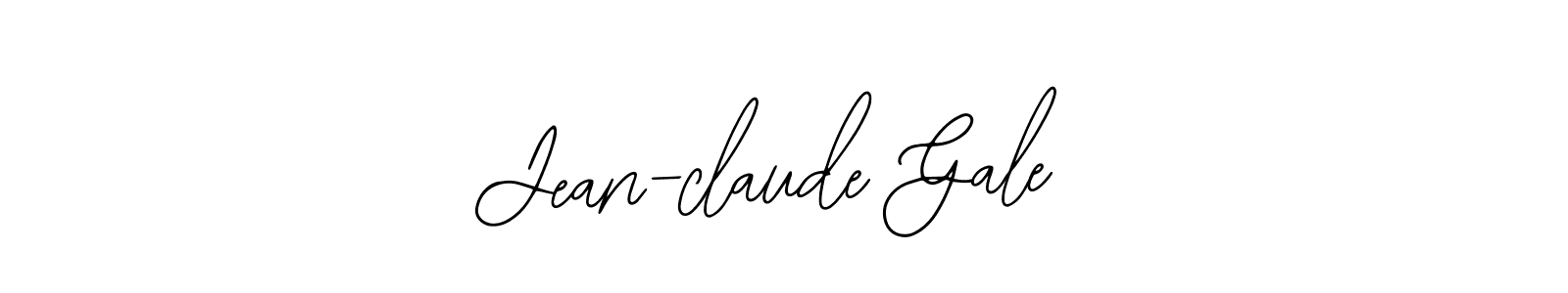 Bearetta-2O07w is a professional signature style that is perfect for those who want to add a touch of class to their signature. It is also a great choice for those who want to make their signature more unique. Get Jean-claude Gale name to fancy signature for free. Jean-claude Gale signature style 12 images and pictures png