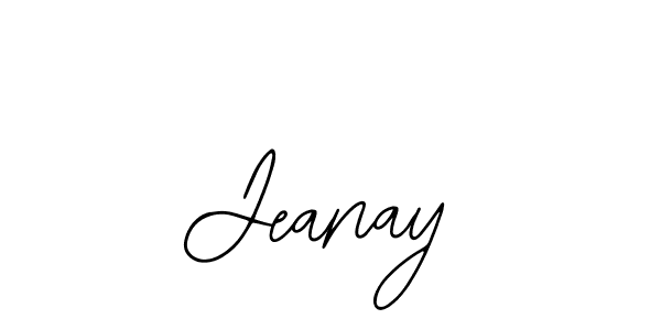 The best way (Bearetta-2O07w) to make a short signature is to pick only two or three words in your name. The name Jeanay include a total of six letters. For converting this name. Jeanay signature style 12 images and pictures png