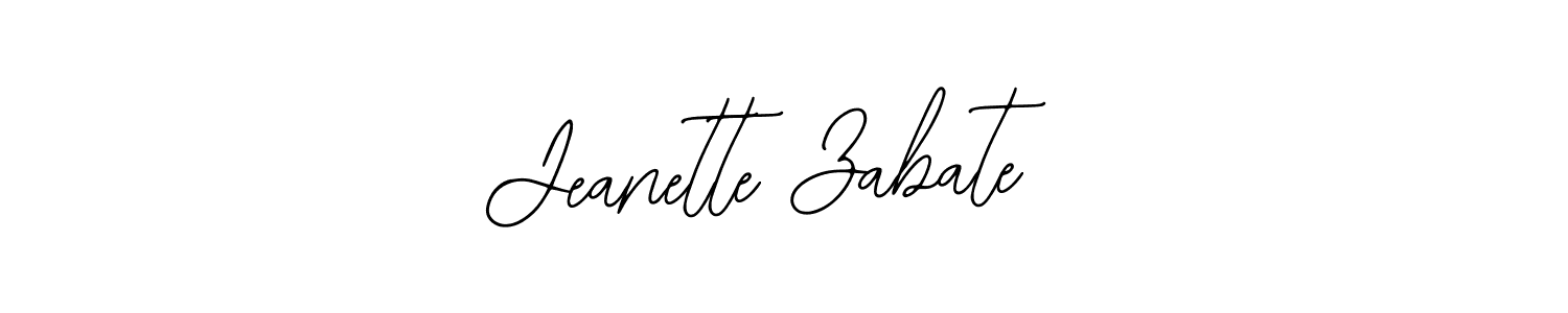 Also we have Jeanette Zabate name is the best signature style. Create professional handwritten signature collection using Bearetta-2O07w autograph style. Jeanette Zabate signature style 12 images and pictures png