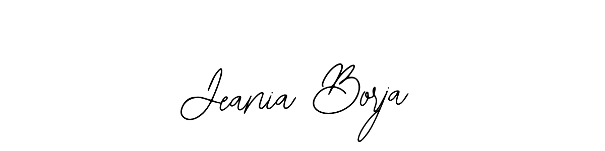 Similarly Bearetta-2O07w is the best handwritten signature design. Signature creator online .You can use it as an online autograph creator for name Jeania Borja. Jeania Borja signature style 12 images and pictures png