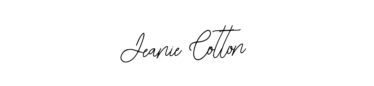 How to Draw Jeanie Cotton signature style? Bearetta-2O07w is a latest design signature styles for name Jeanie Cotton. Jeanie Cotton signature style 12 images and pictures png