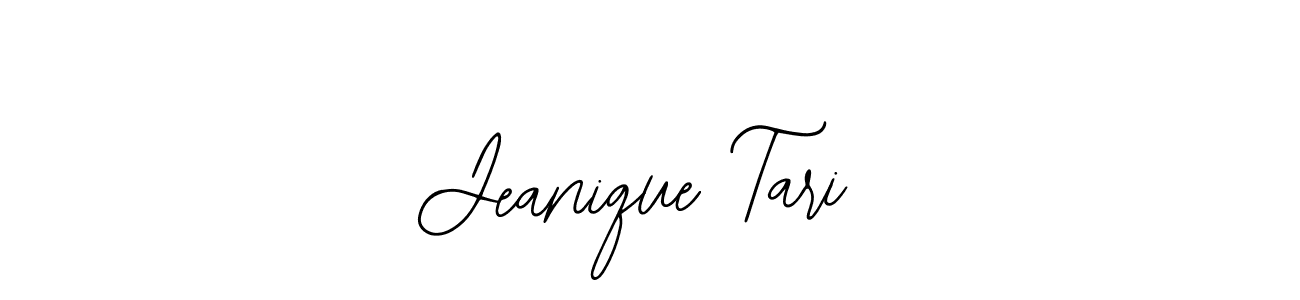 Once you've used our free online signature maker to create your best signature Bearetta-2O07w style, it's time to enjoy all of the benefits that Jeanique Tari name signing documents. Jeanique Tari signature style 12 images and pictures png