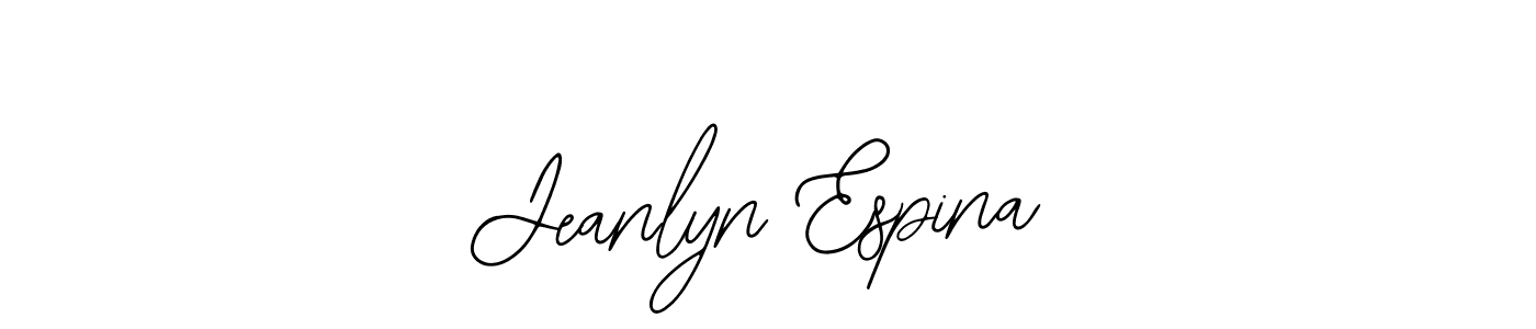 The best way (Bearetta-2O07w) to make a short signature is to pick only two or three words in your name. The name Jeanlyn Espina include a total of six letters. For converting this name. Jeanlyn Espina signature style 12 images and pictures png