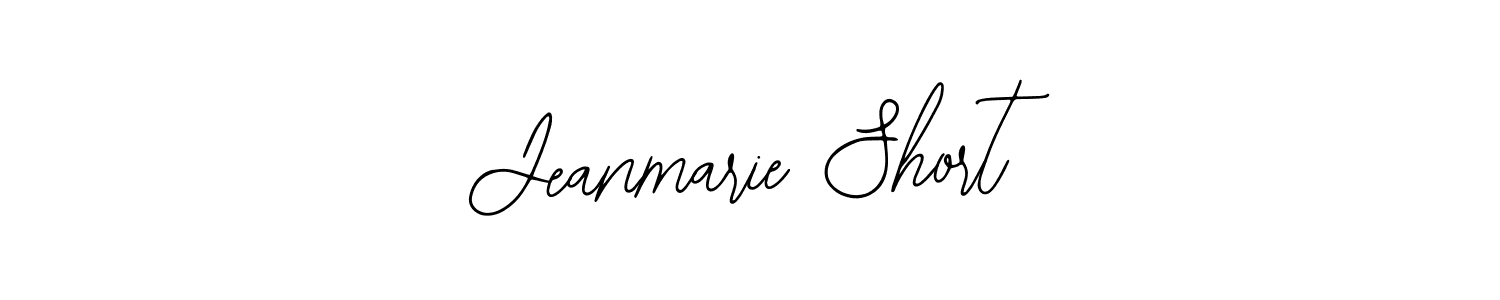 You should practise on your own different ways (Bearetta-2O07w) to write your name (Jeanmarie Short) in signature. don't let someone else do it for you. Jeanmarie Short signature style 12 images and pictures png