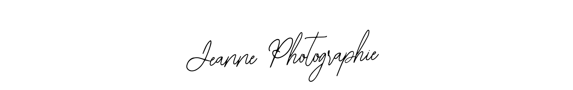 It looks lik you need a new signature style for name Jeanne Photographie. Design unique handwritten (Bearetta-2O07w) signature with our free signature maker in just a few clicks. Jeanne Photographie signature style 12 images and pictures png