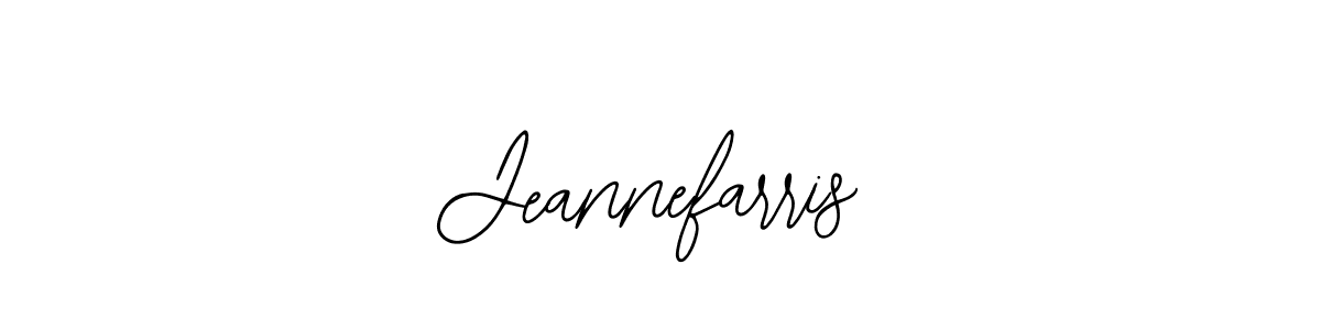 Jeannefarris stylish signature style. Best Handwritten Sign (Bearetta-2O07w) for my name. Handwritten Signature Collection Ideas for my name Jeannefarris. Jeannefarris signature style 12 images and pictures png