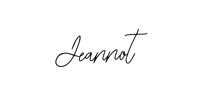 How to make Jeannot name signature. Use Bearetta-2O07w style for creating short signs online. This is the latest handwritten sign. Jeannot signature style 12 images and pictures png