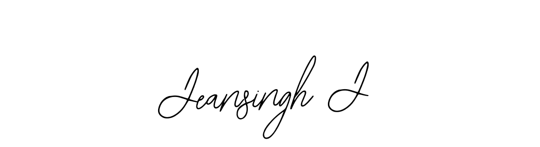 if you are searching for the best signature style for your name Jeansingh J. so please give up your signature search. here we have designed multiple signature styles  using Bearetta-2O07w. Jeansingh J signature style 12 images and pictures png