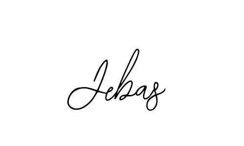 Jebas stylish signature style. Best Handwritten Sign (Bearetta-2O07w) for my name. Handwritten Signature Collection Ideas for my name Jebas. Jebas signature style 12 images and pictures png