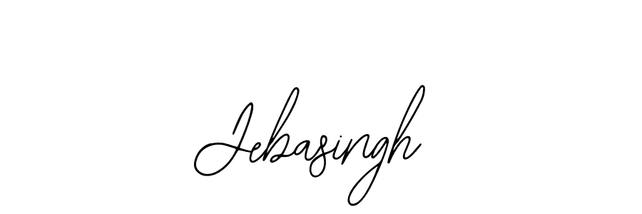 Also we have Jebasingh name is the best signature style. Create professional handwritten signature collection using Bearetta-2O07w autograph style. Jebasingh signature style 12 images and pictures png