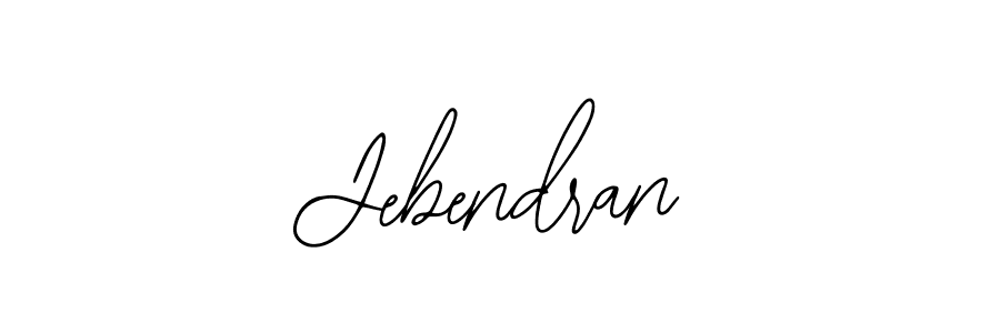 You should practise on your own different ways (Bearetta-2O07w) to write your name (Jebendran) in signature. don't let someone else do it for you. Jebendran signature style 12 images and pictures png