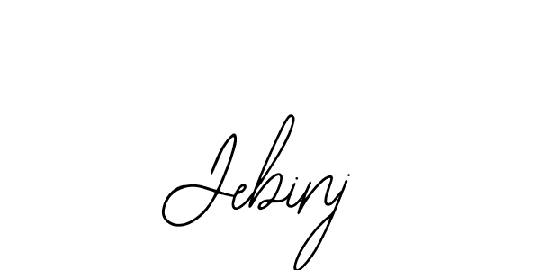 Design your own signature with our free online signature maker. With this signature software, you can create a handwritten (Bearetta-2O07w) signature for name Jebinj. Jebinj signature style 12 images and pictures png