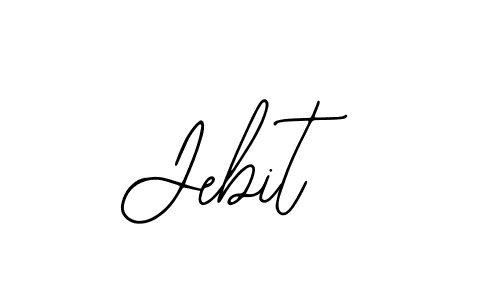 How to make Jebit signature? Bearetta-2O07w is a professional autograph style. Create handwritten signature for Jebit name. Jebit signature style 12 images and pictures png