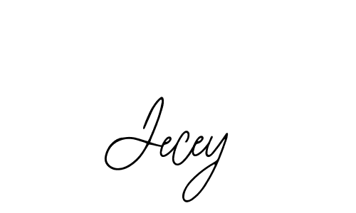 You should practise on your own different ways (Bearetta-2O07w) to write your name (Jecey) in signature. don't let someone else do it for you. Jecey signature style 12 images and pictures png