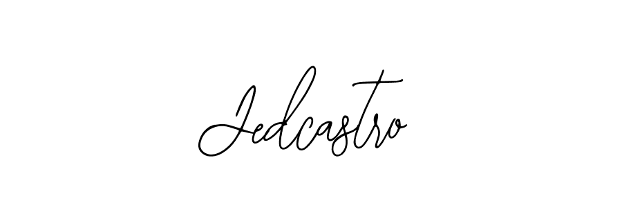 Bearetta-2O07w is a professional signature style that is perfect for those who want to add a touch of class to their signature. It is also a great choice for those who want to make their signature more unique. Get Jedcastro name to fancy signature for free. Jedcastro signature style 12 images and pictures png