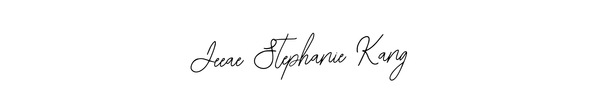 if you are searching for the best signature style for your name Jeeae Stephanie Kang. so please give up your signature search. here we have designed multiple signature styles  using Bearetta-2O07w. Jeeae Stephanie Kang signature style 12 images and pictures png