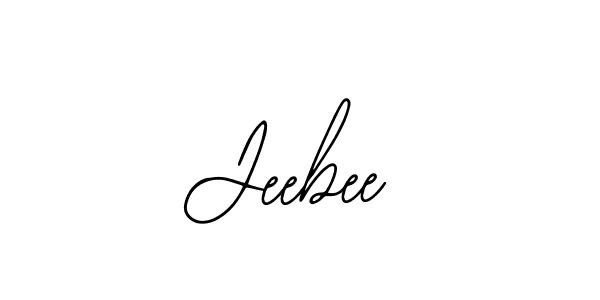 You should practise on your own different ways (Bearetta-2O07w) to write your name (Jeebee) in signature. don't let someone else do it for you. Jeebee signature style 12 images and pictures png