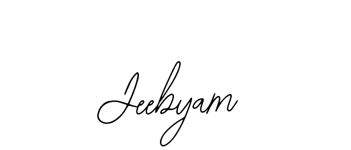 The best way (Bearetta-2O07w) to make a short signature is to pick only two or three words in your name. The name Jeebyam include a total of six letters. For converting this name. Jeebyam signature style 12 images and pictures png