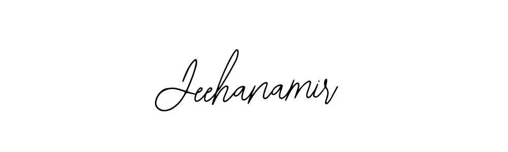 if you are searching for the best signature style for your name Jeehanamir. so please give up your signature search. here we have designed multiple signature styles  using Bearetta-2O07w. Jeehanamir signature style 12 images and pictures png