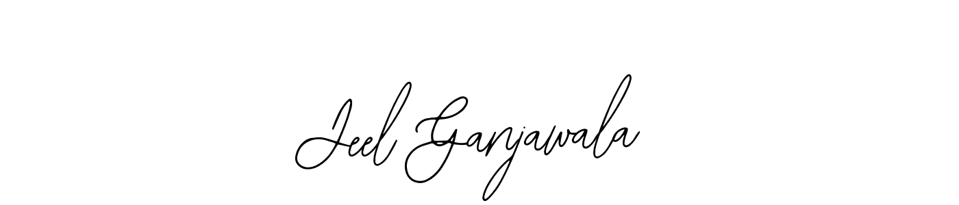 Also You can easily find your signature by using the search form. We will create Jeel Ganjawala name handwritten signature images for you free of cost using Bearetta-2O07w sign style. Jeel Ganjawala signature style 12 images and pictures png