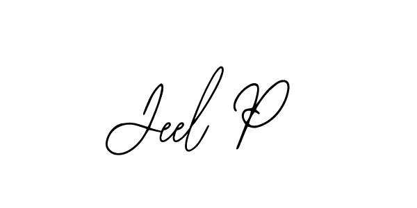 It looks lik you need a new signature style for name Jeel P. Design unique handwritten (Bearetta-2O07w) signature with our free signature maker in just a few clicks. Jeel P signature style 12 images and pictures png