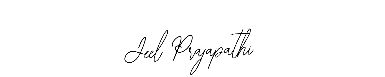 Also You can easily find your signature by using the search form. We will create Jeel Prajapathi name handwritten signature images for you free of cost using Bearetta-2O07w sign style. Jeel Prajapathi signature style 12 images and pictures png