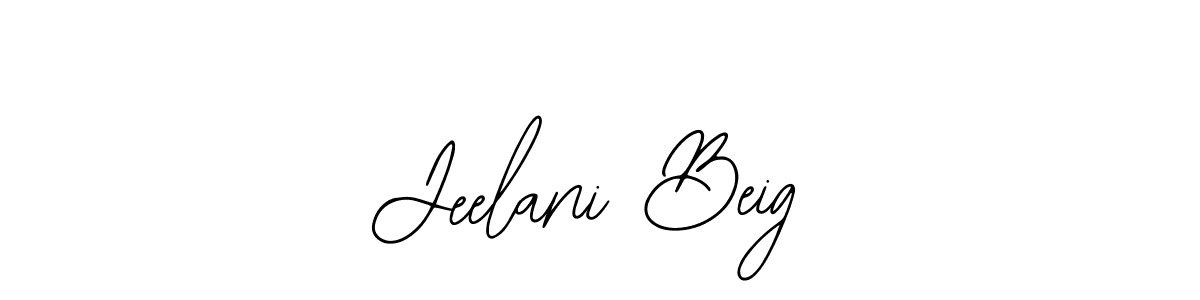 if you are searching for the best signature style for your name Jeelani Beig. so please give up your signature search. here we have designed multiple signature styles  using Bearetta-2O07w. Jeelani Beig signature style 12 images and pictures png