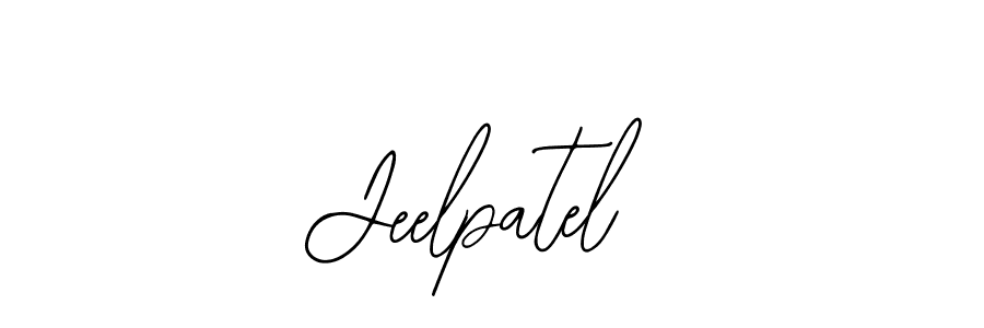 if you are searching for the best signature style for your name Jeelpatel. so please give up your signature search. here we have designed multiple signature styles  using Bearetta-2O07w. Jeelpatel signature style 12 images and pictures png