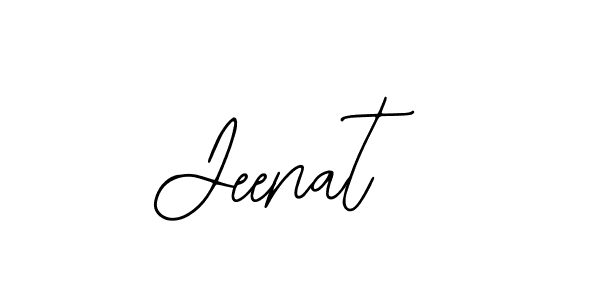 You should practise on your own different ways (Bearetta-2O07w) to write your name (Jeenat) in signature. don't let someone else do it for you. Jeenat signature style 12 images and pictures png