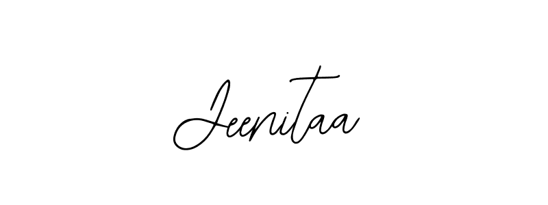 You should practise on your own different ways (Bearetta-2O07w) to write your name (Jeenitaa) in signature. don't let someone else do it for you. Jeenitaa signature style 12 images and pictures png