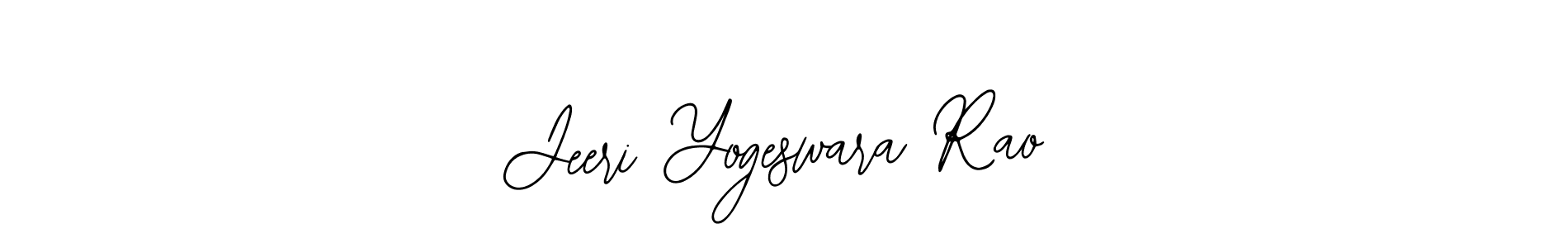 Make a short Jeeri Yogeswara Rao signature style. Manage your documents anywhere anytime using Bearetta-2O07w. Create and add eSignatures, submit forms, share and send files easily. Jeeri Yogeswara Rao signature style 12 images and pictures png