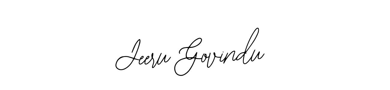 It looks lik you need a new signature style for name Jeeru Govindu. Design unique handwritten (Bearetta-2O07w) signature with our free signature maker in just a few clicks. Jeeru Govindu signature style 12 images and pictures png