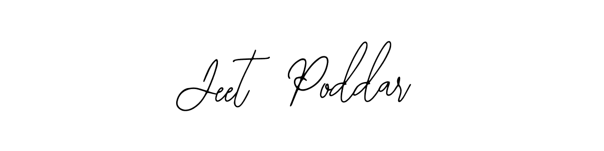 Jeet  Poddar stylish signature style. Best Handwritten Sign (Bearetta-2O07w) for my name. Handwritten Signature Collection Ideas for my name Jeet  Poddar. Jeet  Poddar signature style 12 images and pictures png