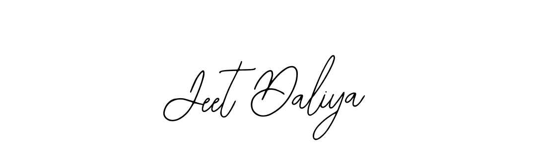 Make a short Jeet Daliya signature style. Manage your documents anywhere anytime using Bearetta-2O07w. Create and add eSignatures, submit forms, share and send files easily. Jeet Daliya signature style 12 images and pictures png