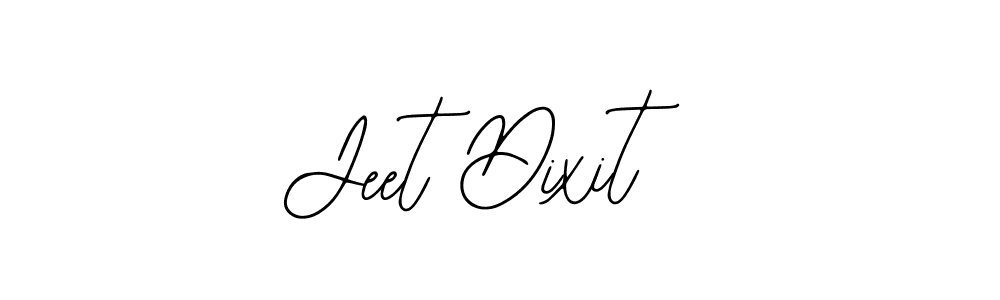 How to make Jeet Dixit name signature. Use Bearetta-2O07w style for creating short signs online. This is the latest handwritten sign. Jeet Dixit signature style 12 images and pictures png