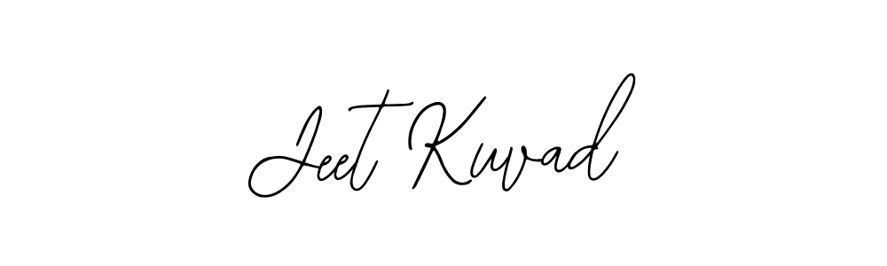 Use a signature maker to create a handwritten signature online. With this signature software, you can design (Bearetta-2O07w) your own signature for name Jeet Kuvad. Jeet Kuvad signature style 12 images and pictures png