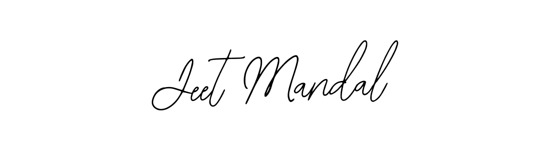 Also we have Jeet Mandal name is the best signature style. Create professional handwritten signature collection using Bearetta-2O07w autograph style. Jeet Mandal signature style 12 images and pictures png