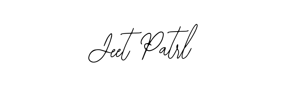 How to make Jeet Patrl signature? Bearetta-2O07w is a professional autograph style. Create handwritten signature for Jeet Patrl name. Jeet Patrl signature style 12 images and pictures png