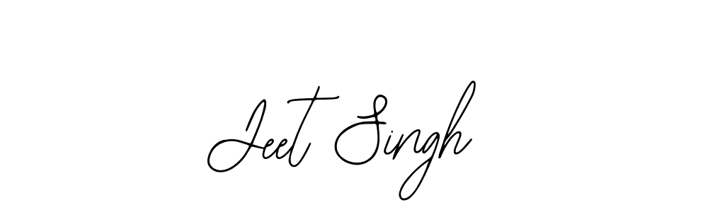 You should practise on your own different ways (Bearetta-2O07w) to write your name (Jeet Singh) in signature. don't let someone else do it for you. Jeet Singh signature style 12 images and pictures png