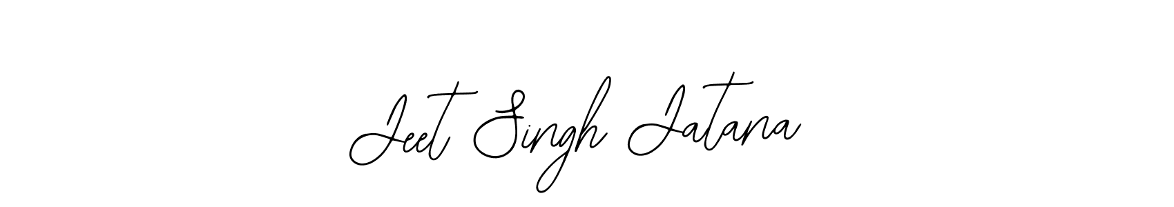 Bearetta-2O07w is a professional signature style that is perfect for those who want to add a touch of class to their signature. It is also a great choice for those who want to make their signature more unique. Get Jeet Singh Jatana name to fancy signature for free. Jeet Singh Jatana signature style 12 images and pictures png