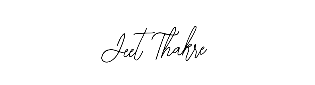 Also we have Jeet Thakre name is the best signature style. Create professional handwritten signature collection using Bearetta-2O07w autograph style. Jeet Thakre signature style 12 images and pictures png