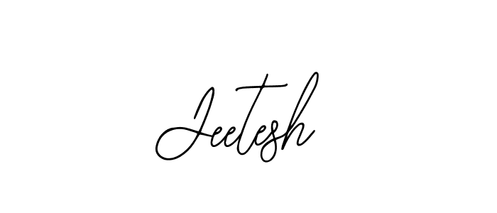 How to make Jeetesh signature? Bearetta-2O07w is a professional autograph style. Create handwritten signature for Jeetesh name. Jeetesh signature style 12 images and pictures png