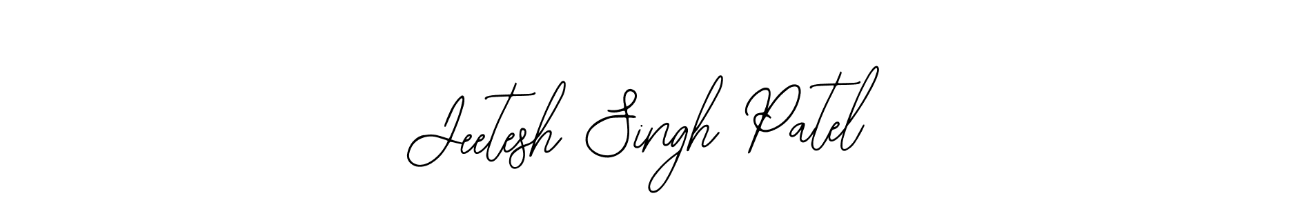 This is the best signature style for the Jeetesh Singh Patel name. Also you like these signature font (Bearetta-2O07w). Mix name signature. Jeetesh Singh Patel signature style 12 images and pictures png