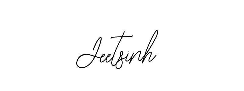 Design your own signature with our free online signature maker. With this signature software, you can create a handwritten (Bearetta-2O07w) signature for name Jeetsinh. Jeetsinh signature style 12 images and pictures png