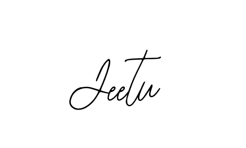 Similarly Bearetta-2O07w is the best handwritten signature design. Signature creator online .You can use it as an online autograph creator for name Jeetu. Jeetu signature style 12 images and pictures png