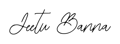 Download transparent PNG signature for name Jeetu Banna styled with Bearetta-2O07w font. Ready to paste directly into PDF and Word agreements. Jeetu Banna signature style 12 images and pictures png