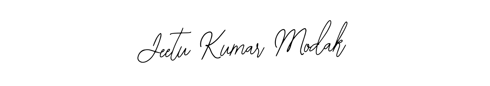 Similarly Bearetta-2O07w is the best handwritten signature design. Signature creator online .You can use it as an online autograph creator for name Jeetu Kumar Modak. Jeetu Kumar Modak signature style 12 images and pictures png
